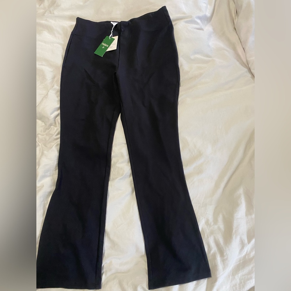 HALARA Black Straight Leg Pants
